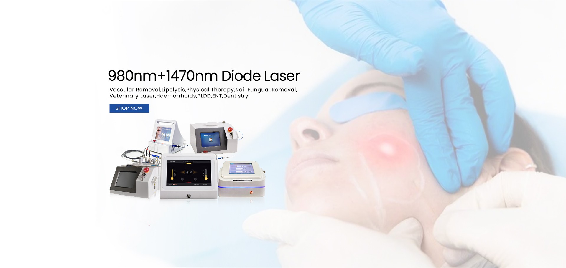 980 1470 endolaser machines