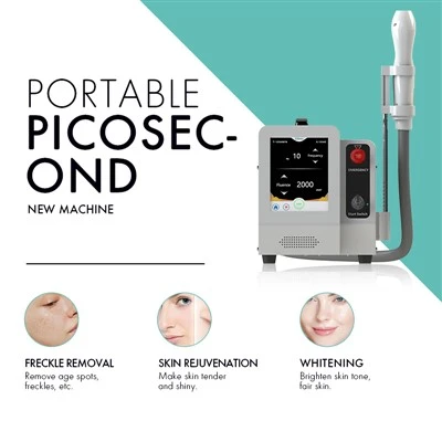 Q-Swiċċ portabbli Nd:YAG Laser Tattoo & Eyebrow Removal Machine (MNLT-T05)